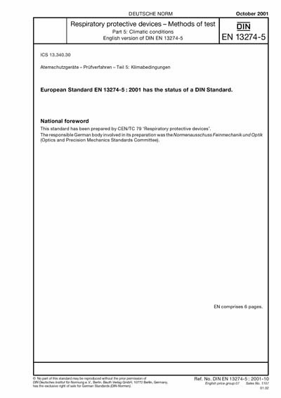 Standards PDF Cover Page