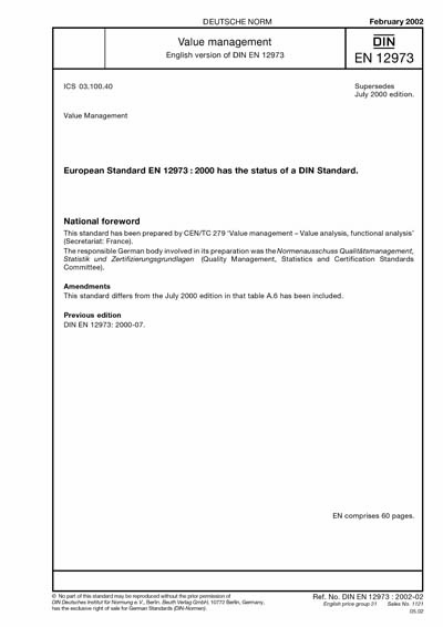 Standards PDF Cover Page