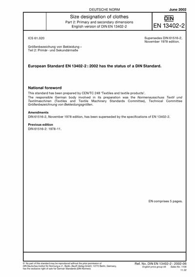 Standards PDF Cover Page