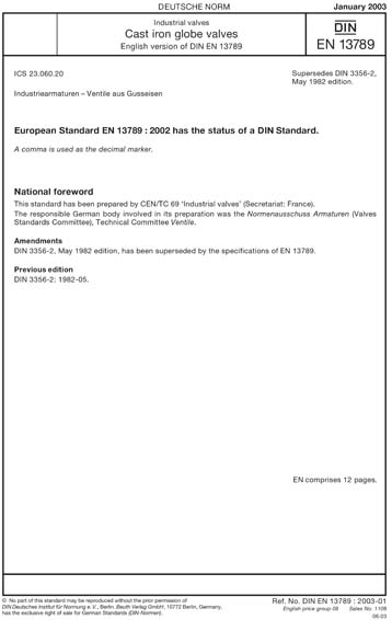 Standards PDF Cover Page