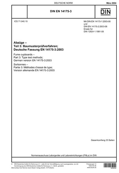 Standards PDF Cover Page
