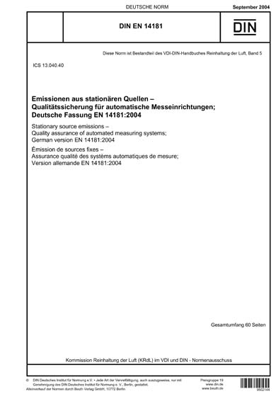 Standards PDF Cover Page