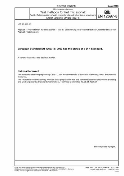 Standards PDF Cover Page