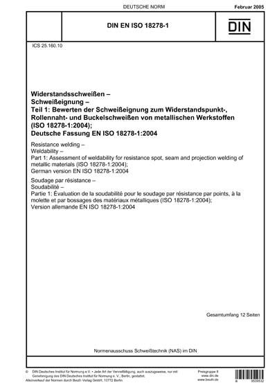Standards PDF Cover Page