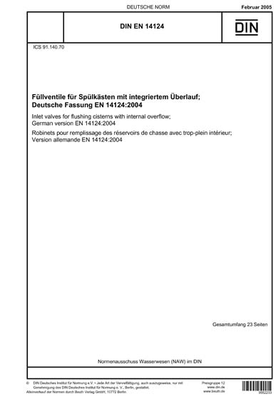 Standards PDF Cover Page