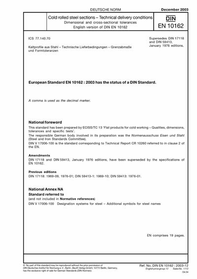 Standards PDF Cover Page