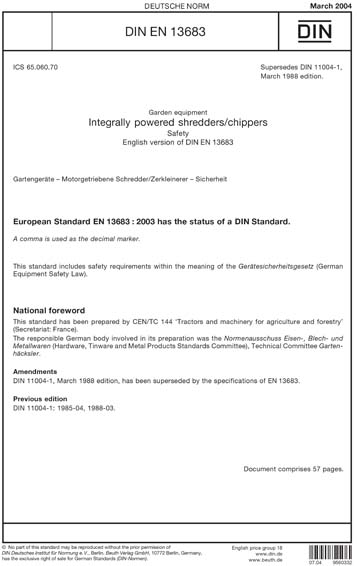 Standards PDF Cover Page