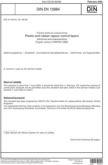 Standards PDF Cover Page