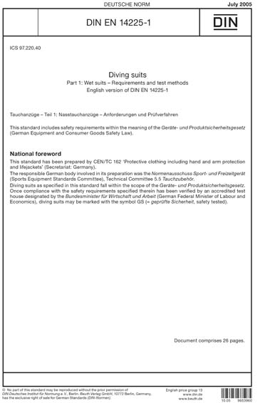 Standards PDF Cover Page