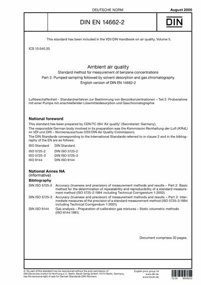 Standards PDF Cover Page