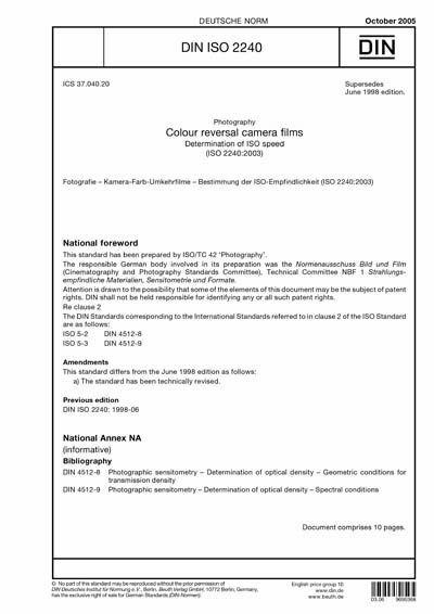 Standards PDF Cover Page