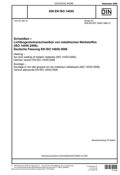 Standards PDF Cover Page