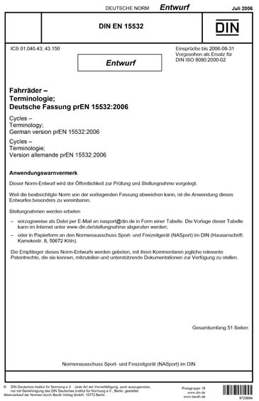 Standards PDF Cover Page