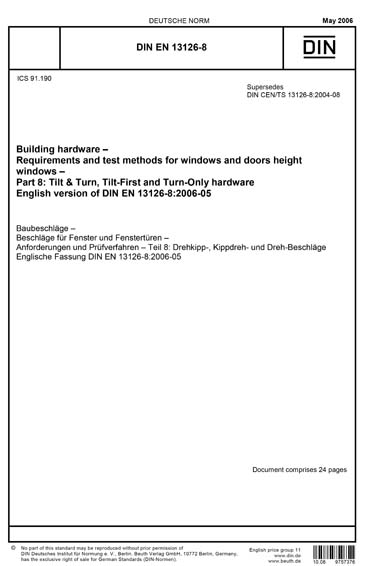 Standards PDF Cover Page