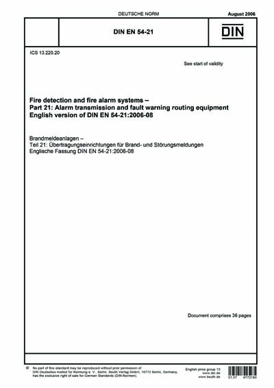 Standards PDF Cover Page