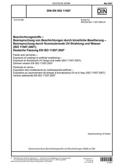 Standards PDF Cover Page