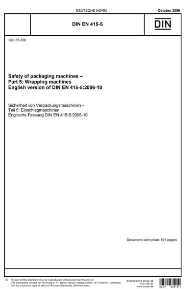 Standards PDF Cover Page