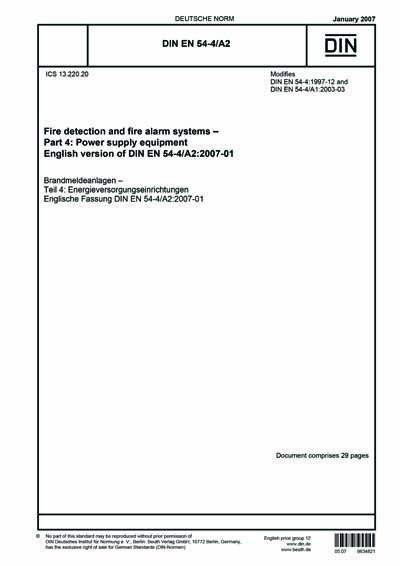 Standards PDF Cover Page