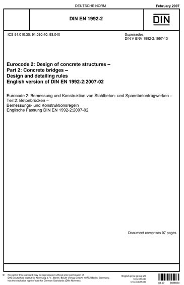 DIN EN 1992-2:2007 - Eurocode 2: Design of concrete structures - Part 2 ...