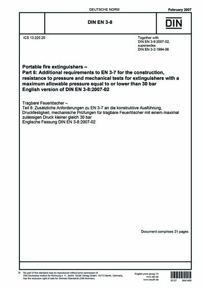 Standards PDF Cover Page