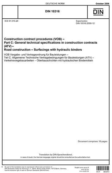 Standards PDF Cover Page