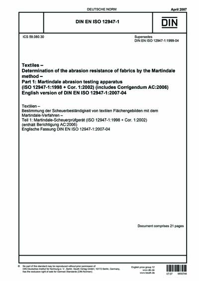Standards PDF Cover Page