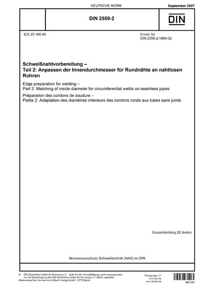 Standards PDF Cover Page