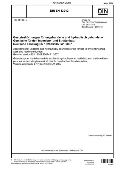 Standards PDF Cover Page