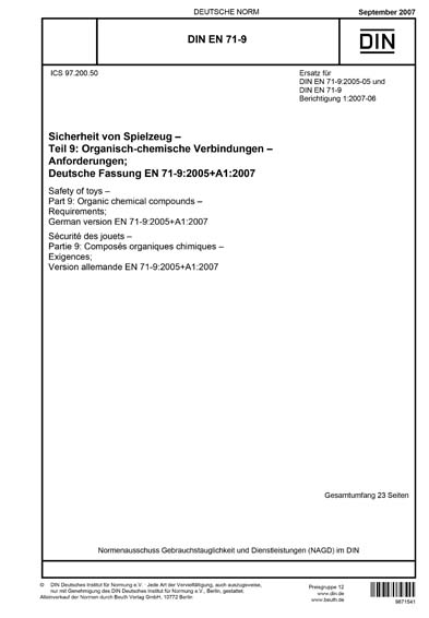 Standards PDF Cover Page