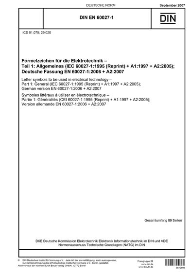 Standards PDF Cover Page