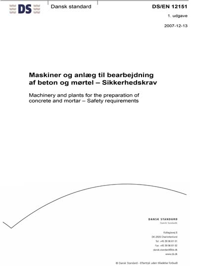 Standards PDF Cover Page