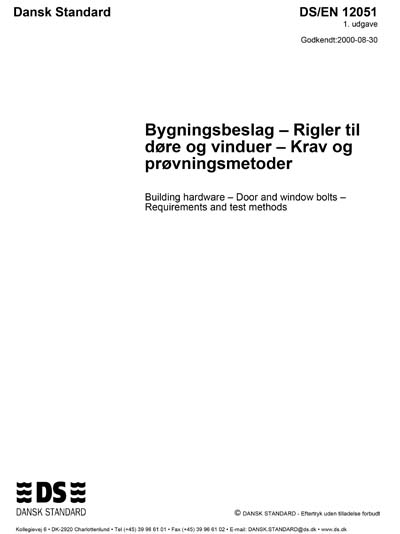Standards PDF Cover Page