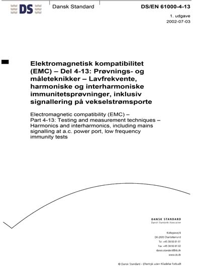 Standards PDF Cover Page
