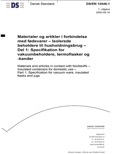 Standards PDF Cover Page