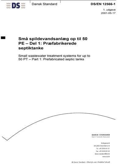 Standards PDF Cover Page