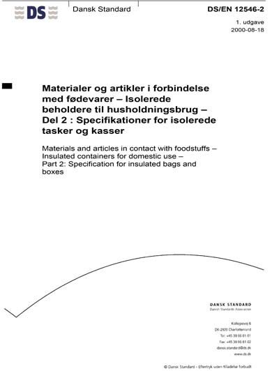 Standards PDF Cover Page