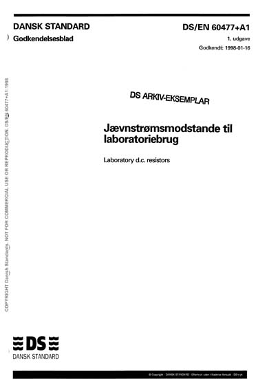 Standards PDF Cover Page