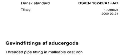 Standards PDF Cover Page