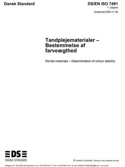 Standards PDF Cover Page
