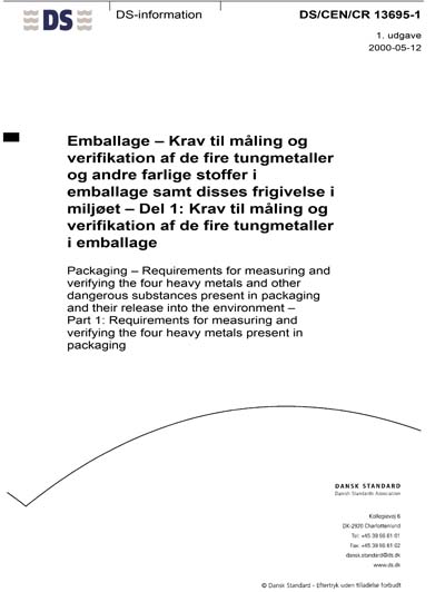 Standards PDF Cover Page