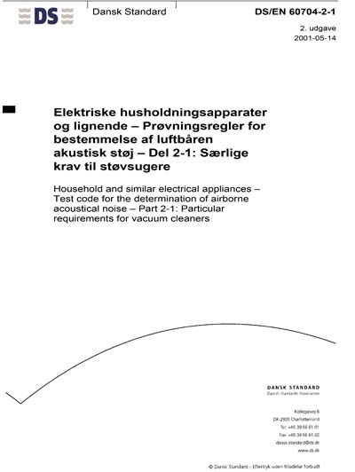 Standards PDF Cover Page