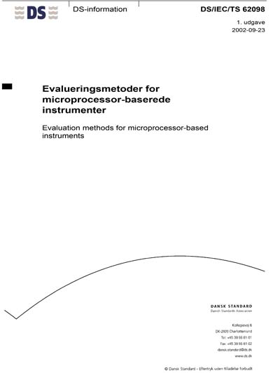 Standards PDF Cover Page
