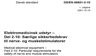 Standards PDF Cover Page