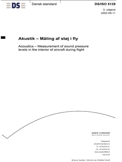 DS/ISO 5129:2002 - Acoustics - Measurement of sound pressure levels in ...