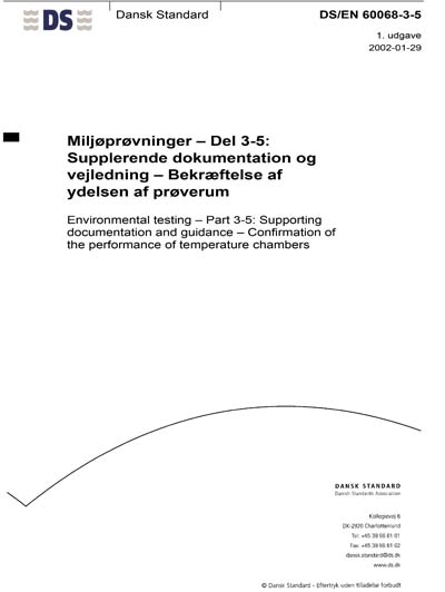 Standards PDF Cover Page