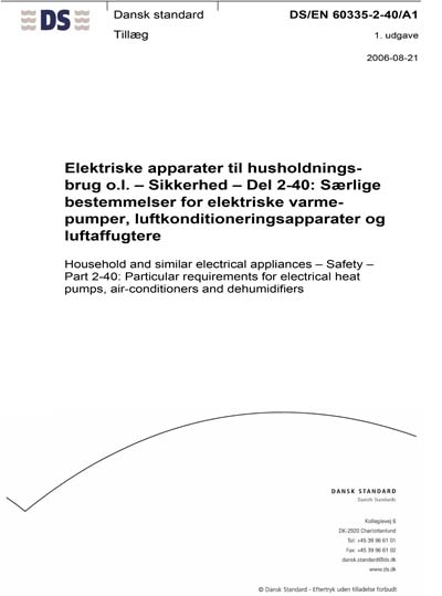 Standards PDF Cover Page