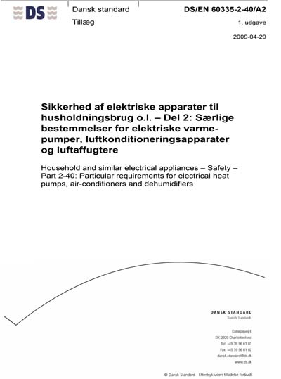 Standards PDF Cover Page
