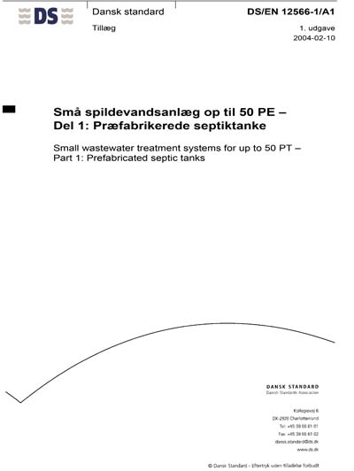 Standards PDF Cover Page