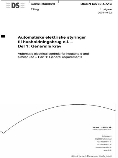 Standards PDF Cover Page