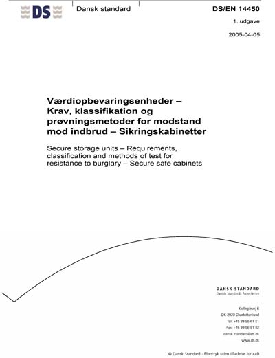 Standards PDF Cover Page